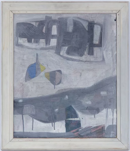 Jacques Berger — Composition en gris n° 17
