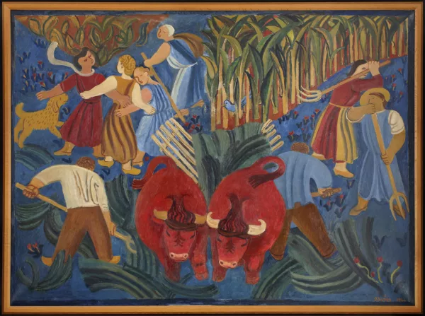 Maurice Savin — Les bœufs rouges
