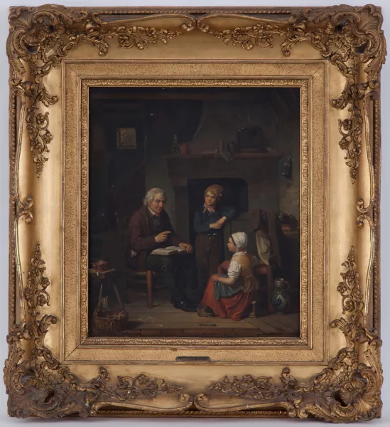 Herman Frederik Carel ten Kate — La leçon