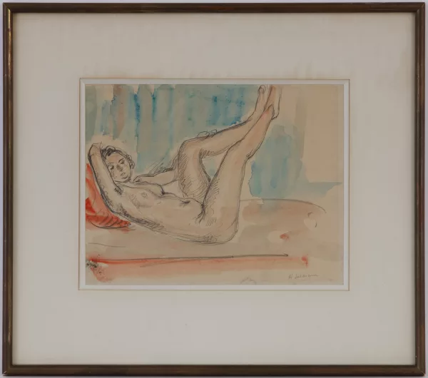 Henri Lebasque — Femme allongée,