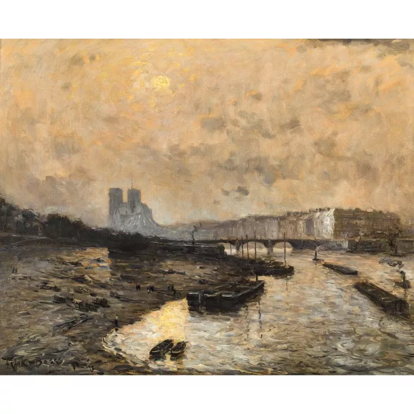 Frank Myers Boggs — La Seine et Notre-Dame.