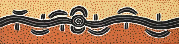 Long Jack Phillipus Tjakamarra — "Snake dreaming