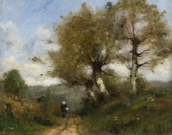 Paul Désiré Trouillebert — Paysanne sur le chemin