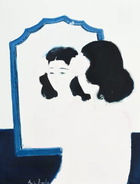 André Brasilier — "Miroir en Touraine"