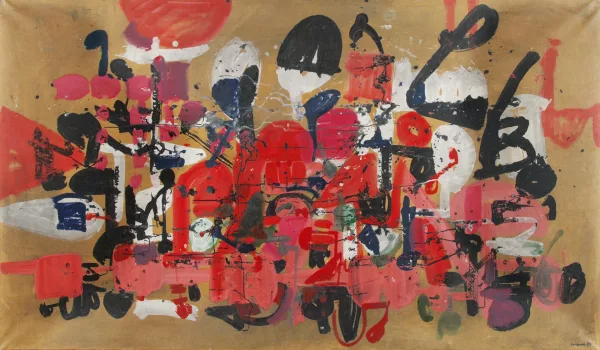 Ladislas Kijno — Graphologie rouge, 1959