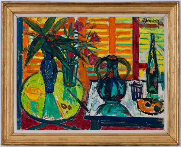 Roger Limouse — "Intérieur méridional", Menton