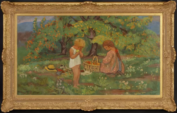 Henri Lebasque — Le goûter des enfants,