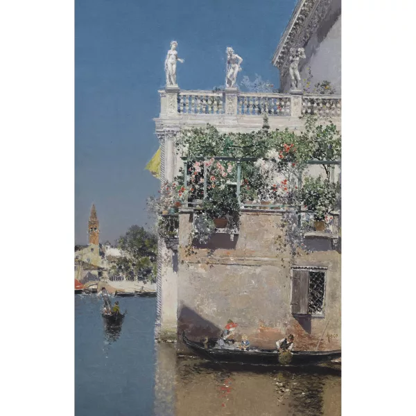 Martín Rico — Vue d’un canal vénitien