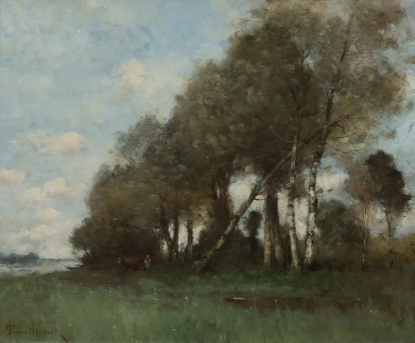 Paul Désiré Trouillebert — Paysage à Picquigny sur Somme