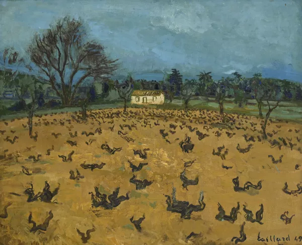 Christian Caillard — "Vignes à St-Tropez"
