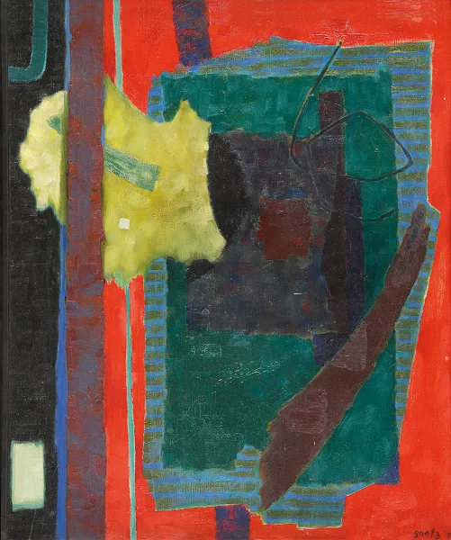 Henri Goetz — Composition, 1954