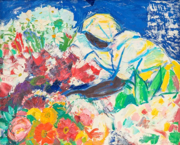 Roger Limouse — Marchande de fleurs, Tananarive