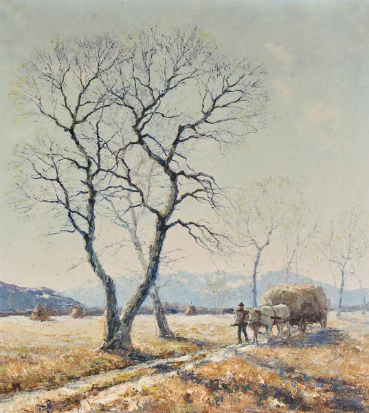 Otto Pippel — Vorfrühling in der Schweiz