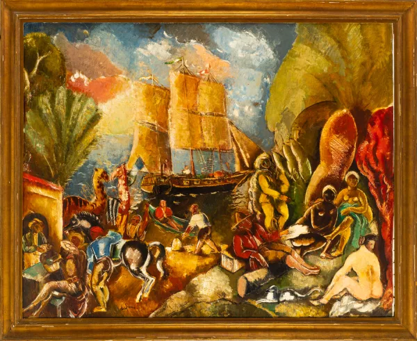 Charles Dufresne — "Le marché aux esclaves"