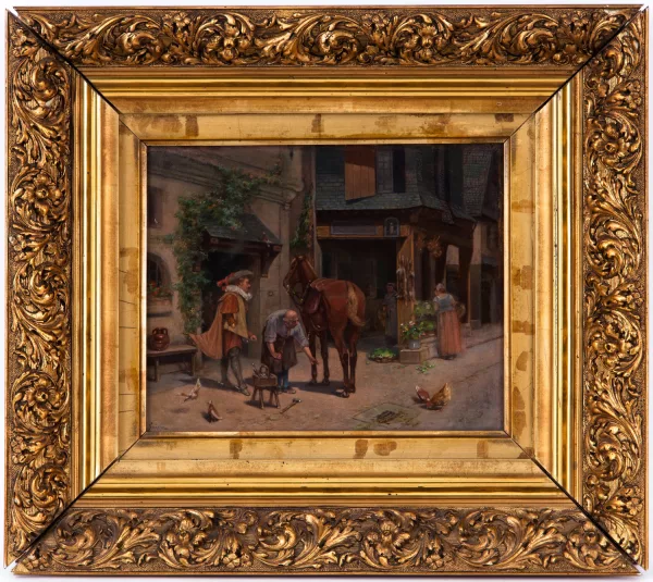 Gabriel Guérin — Chez le maréchal-ferrant