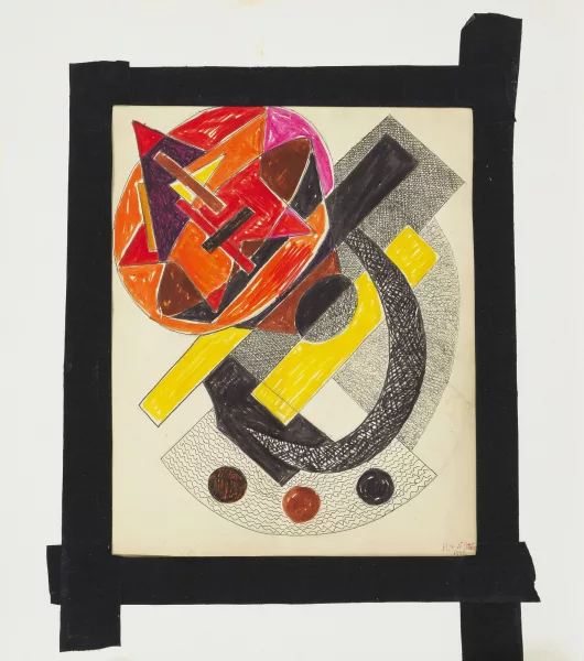 Nadia CHODASIEWICZ-LEGER — Composizione astratta