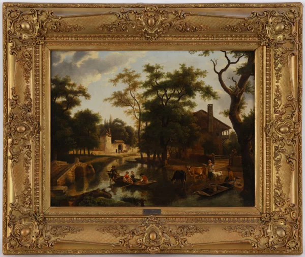 Jean-Louis de Marne — Suiveur de Jean-Louis Demarne — Jean-Louis Demarne (1752-1829), suiveur de, Scène