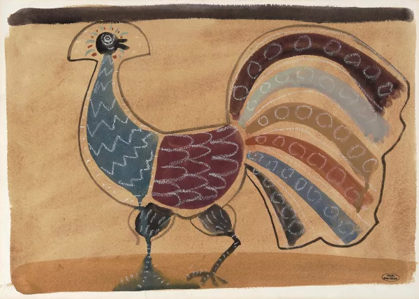 André Derain — L'Oiseau (Paon)