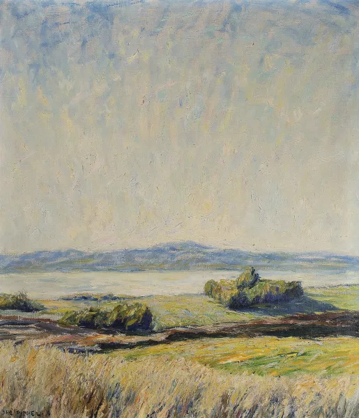 Otto Pippel — Blick auf den Chiemsee
