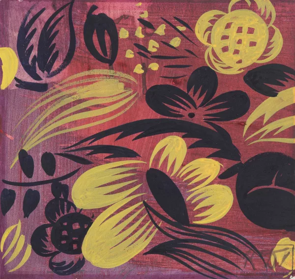 Raoul Dufy — Entwurf Stoffmuster: Blumen