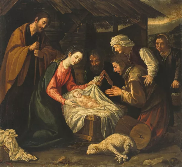 Guido Reni — in der Art Die Anbetung der Hirten