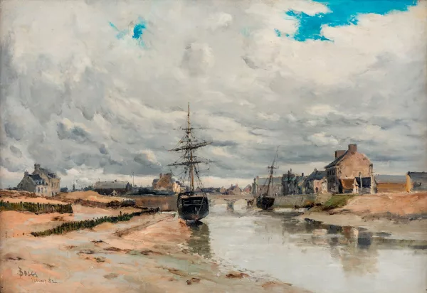 Frank Myers Boggs — Marée basse à Isigny