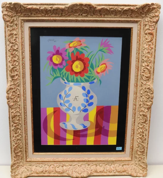 Léon Gischia — Blumenstrauss in Vase