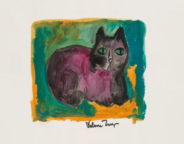 Walasse Ting — Katze