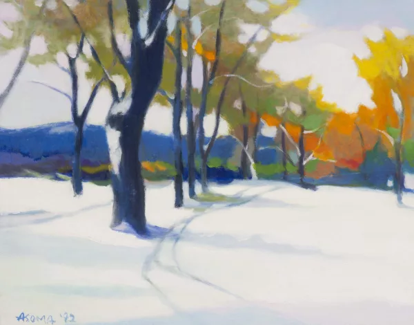 Tadashi Asoma — The morning Snow