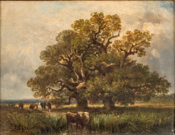 Andrés Cortés y Aguilar — Paysage de campagne