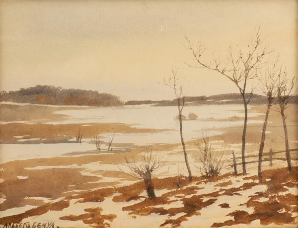 Albert Nikolaïevich BENOIS — Printemps en Finlande