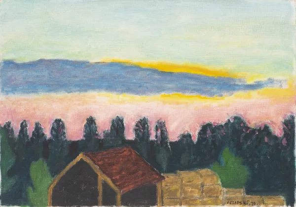 JÓSEF CZAPSKI — N°4 Nuage au coucher