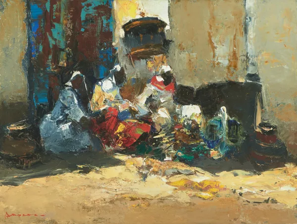 Gerard Pieters Adolfs — Conversation arabe