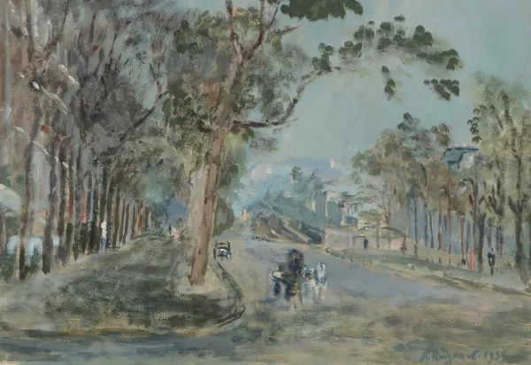 Hanna Radzka-Cybisowa — Strassenszene