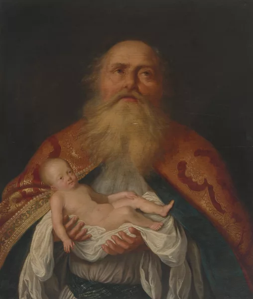Adriaen van Nieulandt — Simon und das Jesuskind
