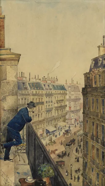 Paul de Rutté — Souvenir de la rue de Rennes