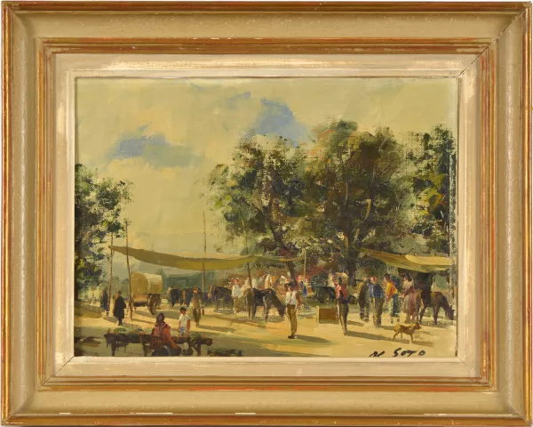 Rafael Fernández de Soto — Feria de ganado