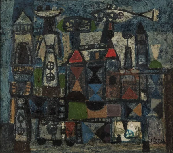 Agustín Úbeda — Vue d'une ville