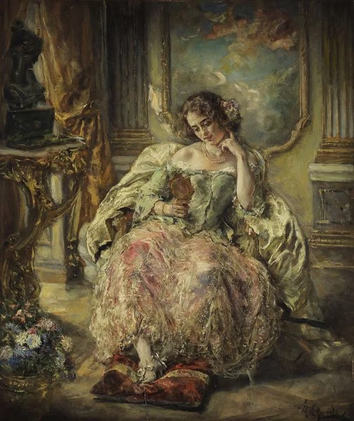 Eduardo León Garrido — Elégante dans son intérieur