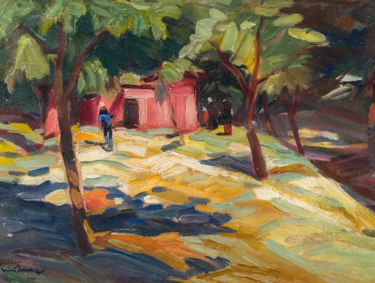 Niclas Taneff — Paysage, 1934