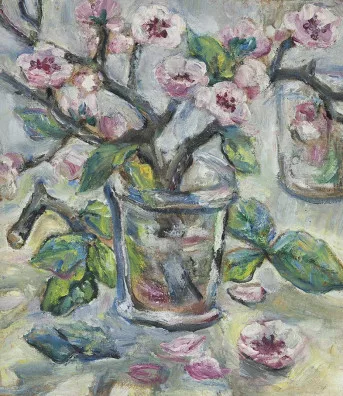 Natalia Gontcharova — Fleurs dans un pot, um 1925