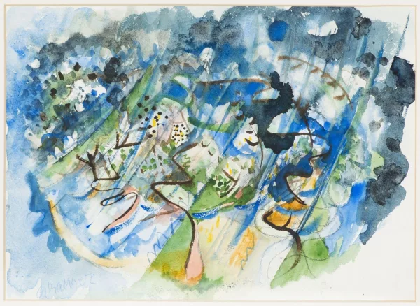Abrahamar Rattner — Dieppe landscape