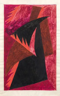 Natalia Gontcharova — Ornement électrique, um 1913/14