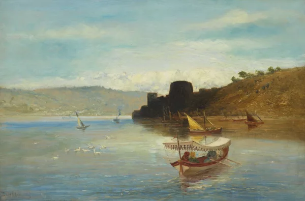 Paul H. Ellis — Embarcation sur le Bosphore
