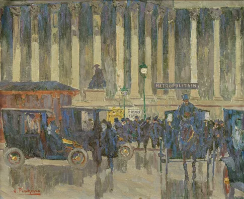 Oswaldo Pinheiro — Place de la Bourse, Paris