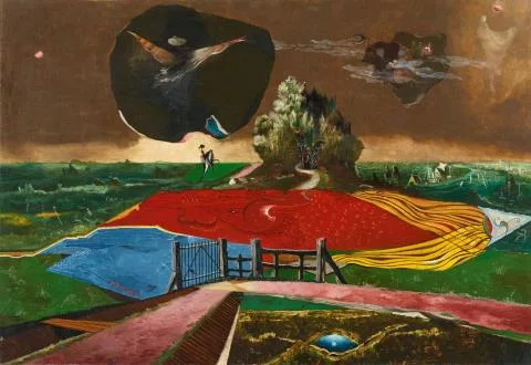 Franz Radziwill — Die bunten Felder