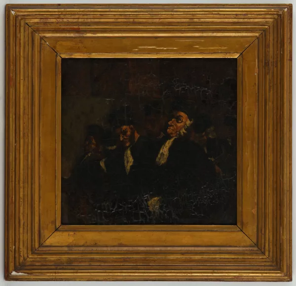 Honoré Daumier — Honoré Daumier (1808-1879), école de, \Magistrats\,