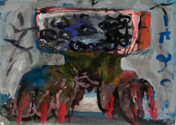 Siegfried Anzinger — 6 Zeichnungen: Ohne Titel, 1985