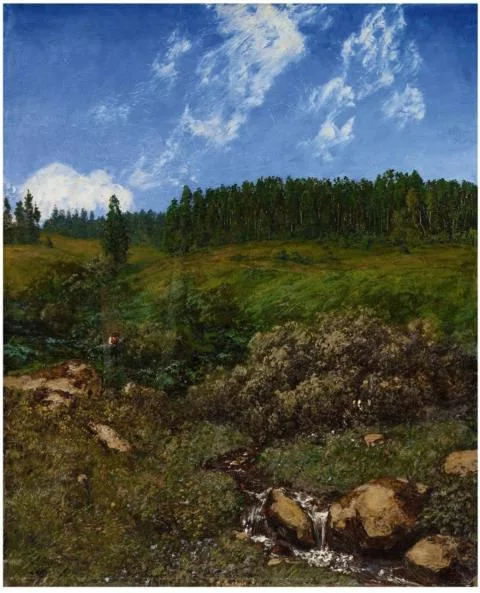 Hans Thoma — Forellenbach