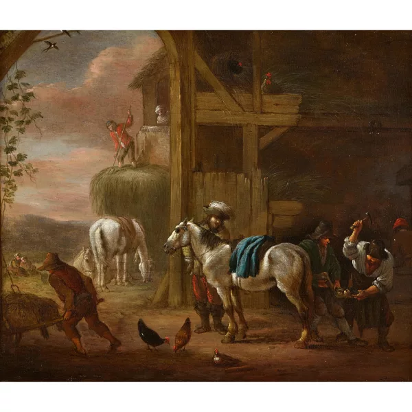 Carel van Falens — Cerchia